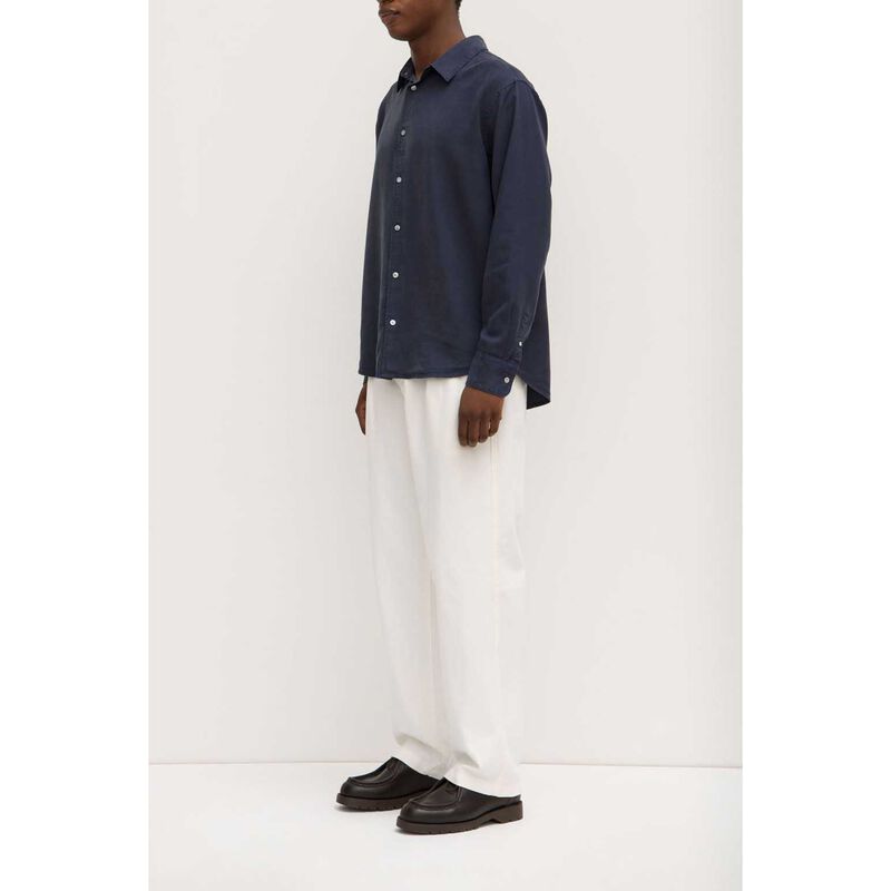 Assembly Label Miller Long Sleeve Shirt True Navy image number 3